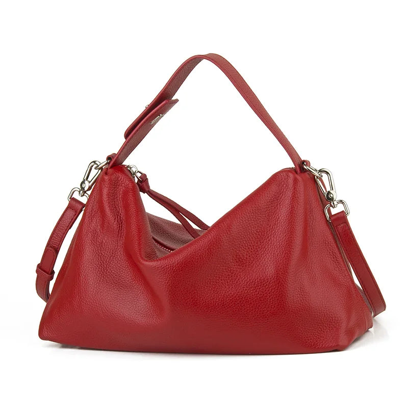 Leder-Tote Vollnarbenleder | Vielseitige Damenhandtasche