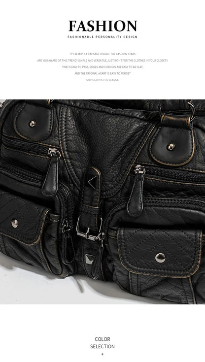 Damen-Handtasche Mit Oberem Henkel Und Schulterriemen Aus Bronze Kunstleder Für Alltag Und Freizeit