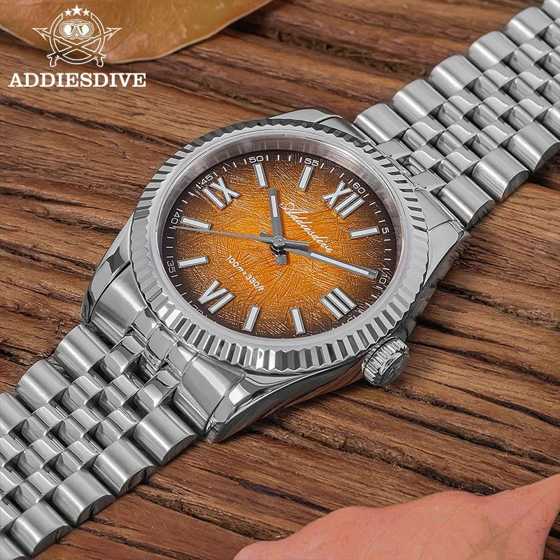 Herren-Quarzuhr mit Saphirglas und Jubilee-Armband