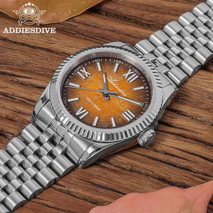 Herren-Quarzuhr mit Saphirglas und Jubilee-Armband