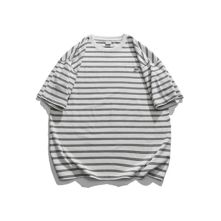 Herren T-Shirt aus Bambus-Mesh und Eisseide mit Rundhalsausschnitt – Kurzarm-Sommeroberteil