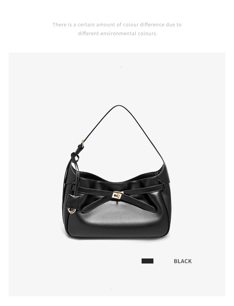 Damen Schultertasche aus Kunstleder mit großer Kapazität