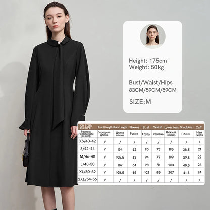 Elegantes Abendkleid Mit Schnürung Für Büro Und Gala