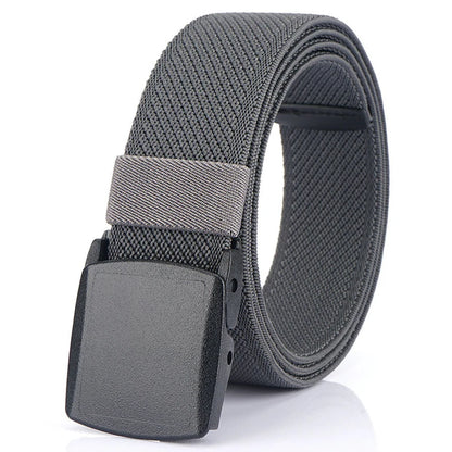Unisex-Gürtel Elastisch Aus Canvas Mit Nylon-Schnellverschluss 3,8 cm Breite Für Outdoor