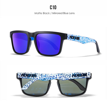 Sonnenbrille quadratisch polarisiert 37 Farben UV400 lässig Outdoor Unisex