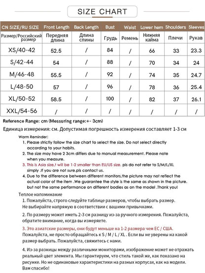 Damen Top im Minimalismus-Stil mit O-Ausschnitt und kontrastierenden Farben