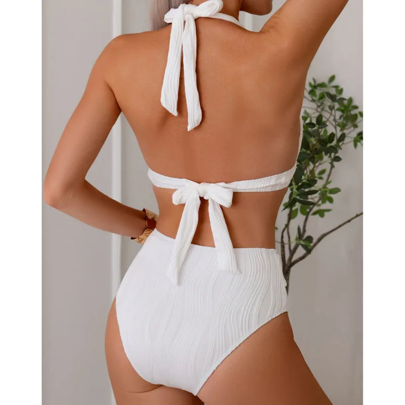 Sexy Bügel-Bikini-Set mit Push-up-Effekt – ideal für Strand und Pool im Sommer