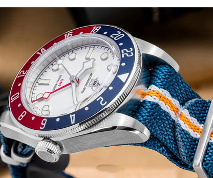 ADDIESDIVE TOP Men's Watches 20Bar Diving BGW9 Super Luminous AD2044 Swiss Ronda 515-24H GMT Watch Quartz Watch