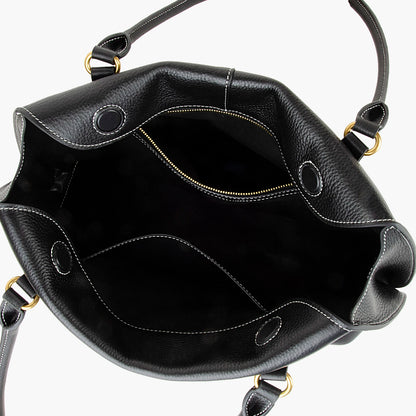 Damen Ledertote | Business Tasche Aus Vollnarbigem Leder