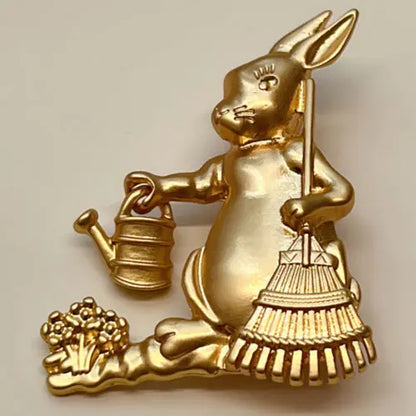 Brosche Hase Kristall Strass Luxus Kleidung Mantel Glänzend Damen