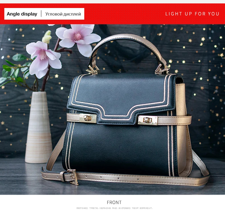 Damen Handtasche mit Crossbody Flap