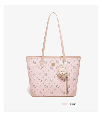 Damen Schultertasche Aus PU-Leder Mit Großer Kapazität Und Alltagslook