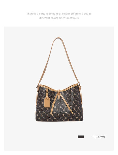 Damen Schultertasche Aus PVC Mit Reißverschluss Mode Signatur Geschenk