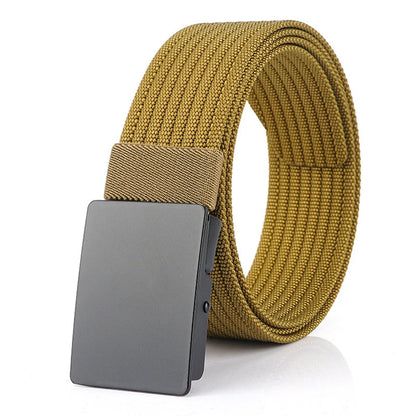 Unisex Gürtel aus Nylon mit Metall-Schnalle im taktischen Militärstil, Breite 3,8 cm