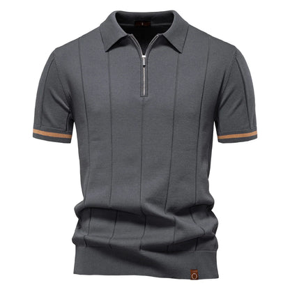 Exklusives Herrenpoloshirt Atmungsaktiv Stretch Business Golf