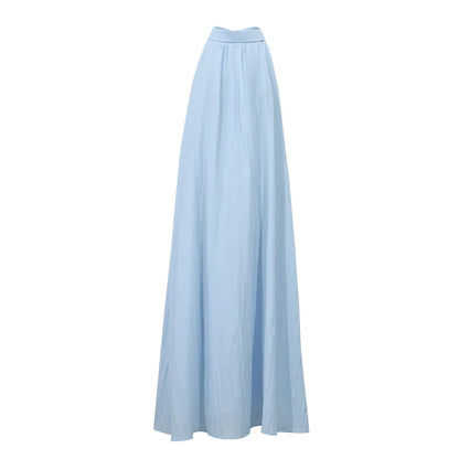 Elegantes Lüftiges Damenkleid Mit Reverskragen Für Damen