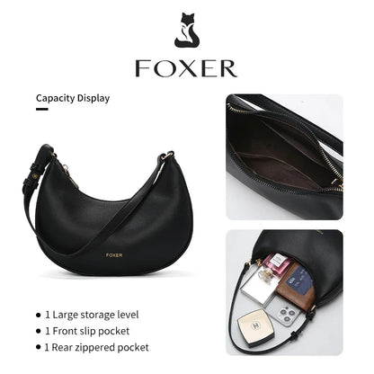 Damen Schultertasche Aus Soft PU Leder Mit Großem Fassungsvermögen