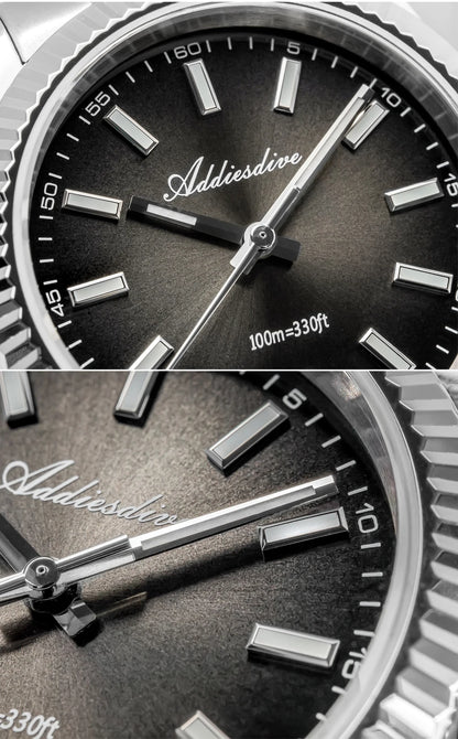 Herren-Quarzuhr mit Jubilee-Armband und Saphirglas