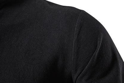 Leichtes Herren-Kurzarmhemd in einfarbigem Design – ideal für Freizeit und Business