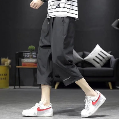 Lässige Herren-Sweatpants mit Kordelzug – ideal für Frühling und Herbst