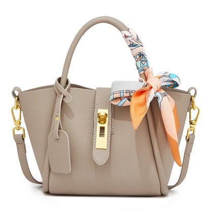Damen Handtasche aus Split-Leder im Crossbody-Stil Luxus