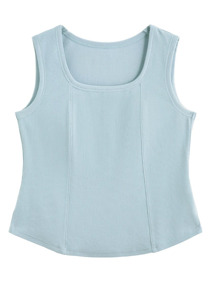 Kurzärmeliges Damen-T-Shirt aus Lyocell mit V-Ausschnitt und Metallperlen-Details – vielseitig und lässig für den Sommer