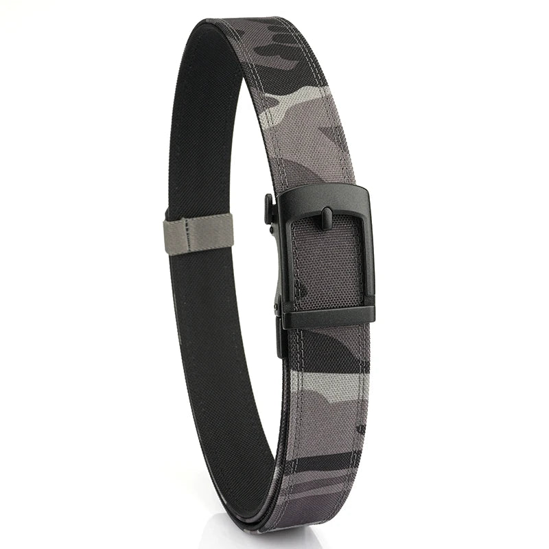 VATLY EDC Casual Gürtel Herren Nylon Rigid Military Automatik-Schnalle
