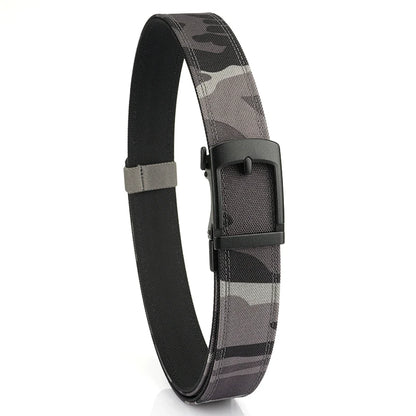 VATLY EDC Casual Gürtel Herren Nylon Rigid Military Automatik-Schnalle