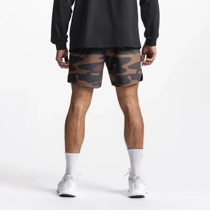Atmungsaktive Baumwoll-Leinen-Shorts mit Kordelzug und elastischem Bund – ideal für den täglichen Strandbesuch