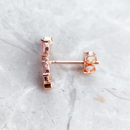 Damen-Ohrstecker Libelle mit Zirkonia Sommer aus Sterlingsilber