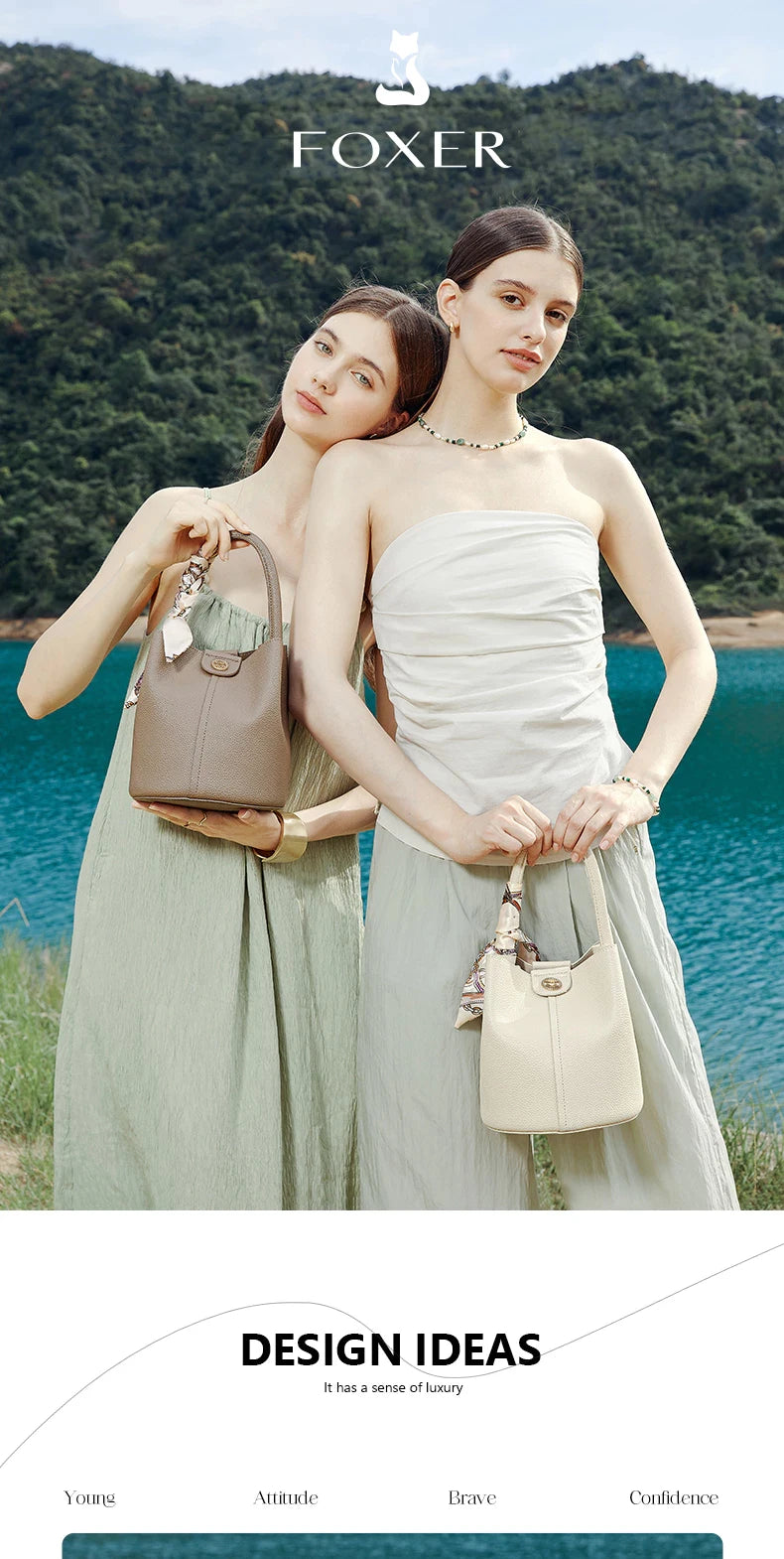 Damen Schultertasche aus PU-Leder mit Top-handle und Crossbody