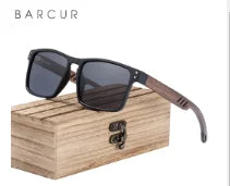 Sonnenbrille Holz Walnuss Marken-Design polarisiert UV400 Herren Damen