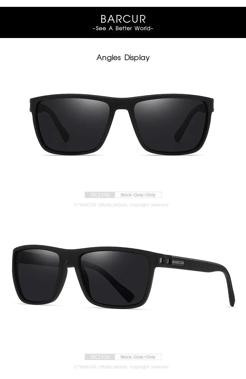 Sonnenbrille TR90 Sport polarisiert leicht UV400 Herren Damen