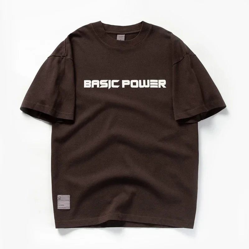 Herren T-Shirt mit Druck "Flugzeug" aus hochwertiger Baumwolle im lässigen Stil