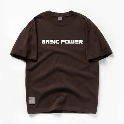 Herren T-Shirt mit Druck "Flugzeug" aus hochwertiger Baumwolle im lässigen Stil