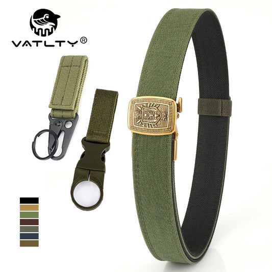 VATLY Retro Rigid Tactical Gürtel Herren Nylon Schnellverschluss Duty Hose