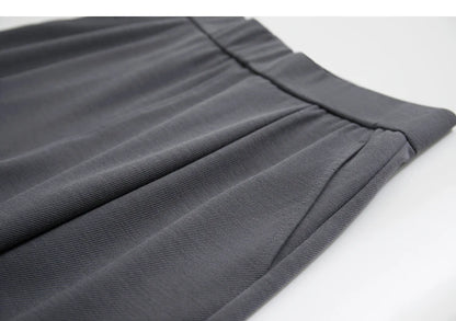 Damen Shorts im Minimalismus-Stil mit elastischer Taille für den Sommer