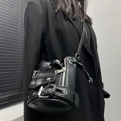 Damen-Umhängetasche mit Top-Griff und Vintage Dumpling-Stil mit Handyfach ideal für Abendgarderobe