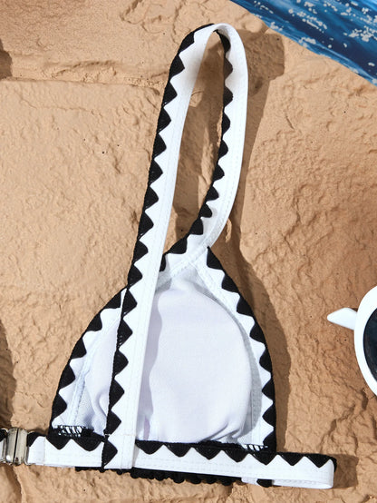 Sexy Bikini-Set in Pink mit Push-up-Effekt – Perfekt für Strand und Pool