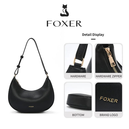 Damen Schultertasche Aus Soft PU Leder Mit Großem Fassungsvermögen