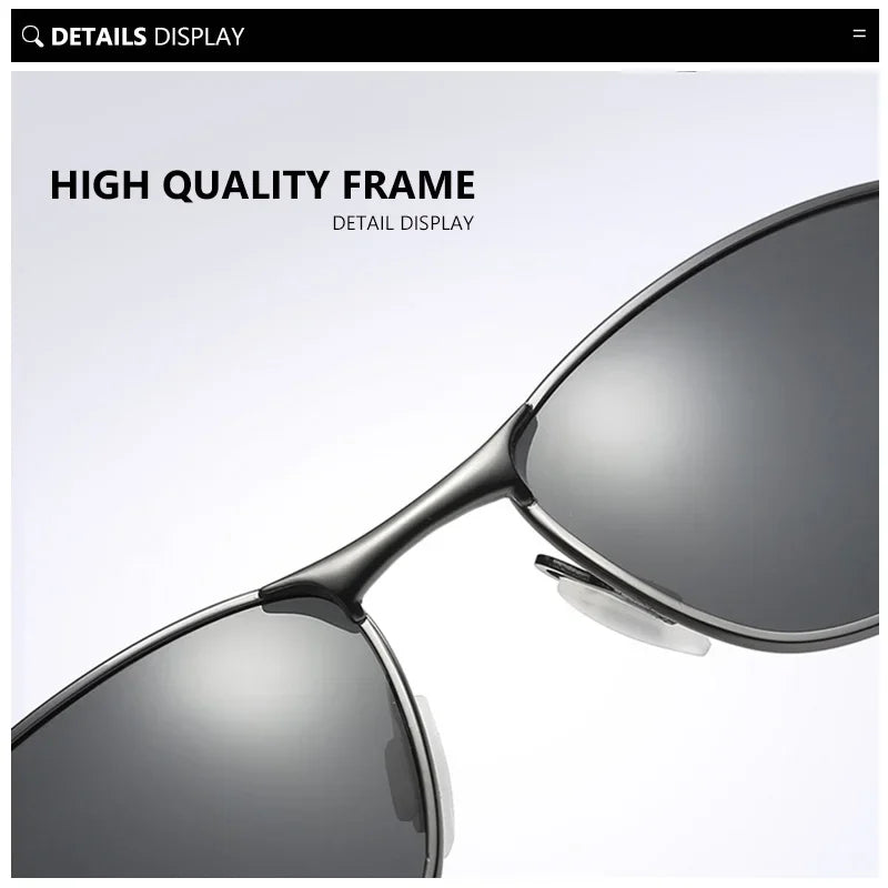 AOWEAR Retro Polarisierte Spiegel Sonnenbrille für Mann Frauen Vintage Sonnenbrille Herren UV400 Leichte Fahrbrille mit Etui