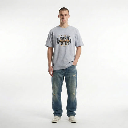 Herren Sommer T-Shirt Aus Atmungsaktiver Baumwolle Für Leichten Tragekomfort