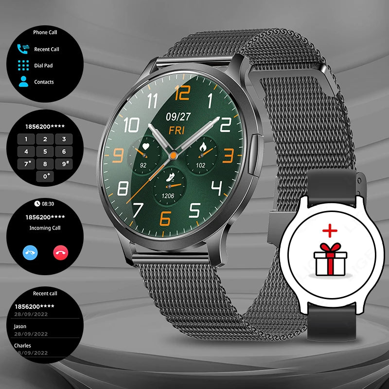 Damen Smartwatch mit 1,32 Zoll Touchscreen für Sport und Fitness