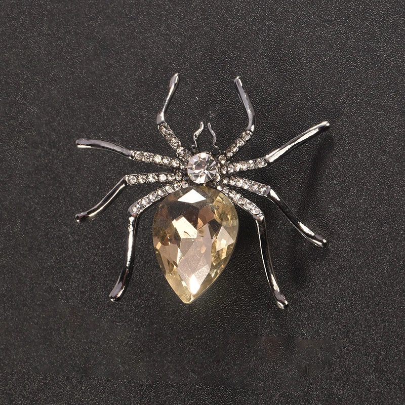 Brosche Spinne Insekt Retro Legierung Kragen Urlaub Zubehör Damen
