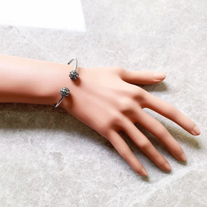 Damen-Armreif Zig-Zag Mode aus Sterlingsilber