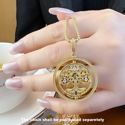 Damen-Charm-Anhänger Amulett magisch Natur Elemente aus Sterlingsilber