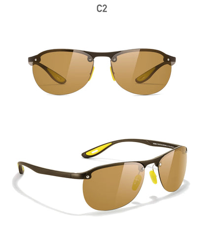 Sonnenbrille Sport TR90 ultraleicht polarisiert 63mm Herren