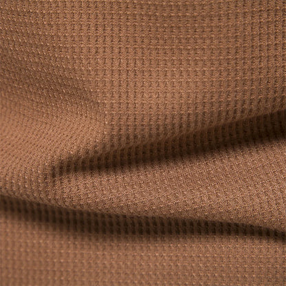 Herren T-Shirt aus Waffelstoff im einfarbigen Casual-Stil für den Sommer