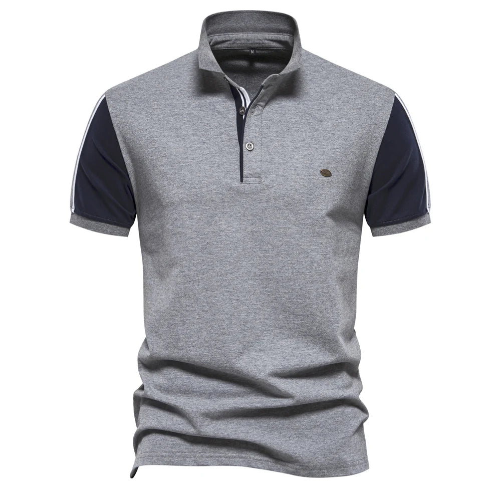 Premium Herren Poloshirt Aus Baumwolle Für Perfektem Halt