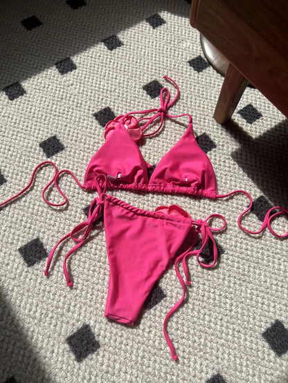 Sexy Bikini-Set für Damen mit Push-up-Effekt – ideal für Strand und Pool